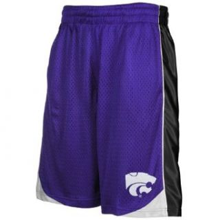 NCAA Kansas State Wildcats Purple Vector Workout Shorts