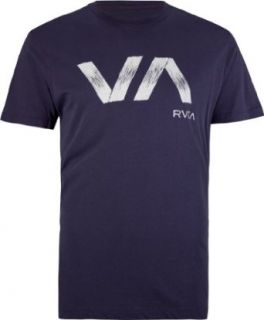 RVCA Scratched Mens T Shirt Clothing