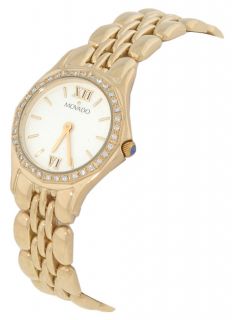 Movado Juvelo Womens 14 kt. Gold Diamond Watch