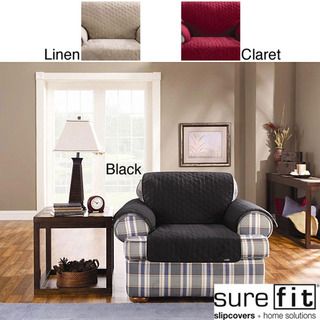 Sure Fit Quilted Cotton Chair Pet Throw