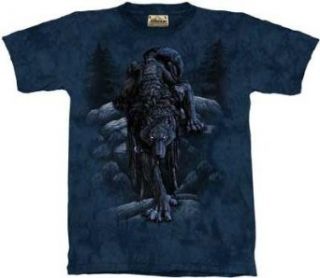 Black Wolf Spirit T Shirt Clothing
