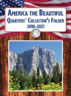 America the Beautiful Quarters Collectors Folder 2010 2021 (Board