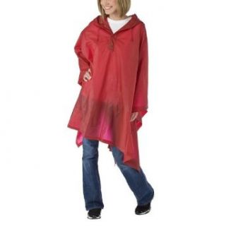 Adult Rain Poncho for Men or Women by totes, Red Clothing