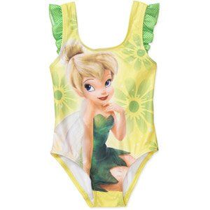 Tinkerbell Toddler Girls Swimsuit (3T) Clothing