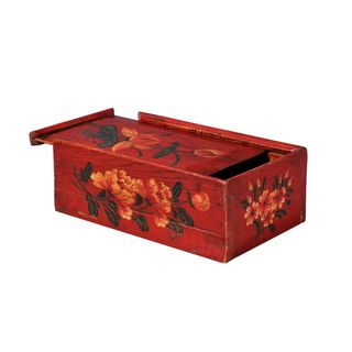 Wooden Decorative Sewing Box