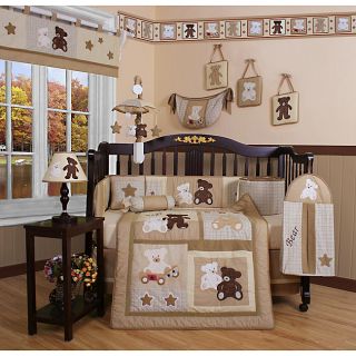 Teddy Bear 13 piece Crib Bedding Set