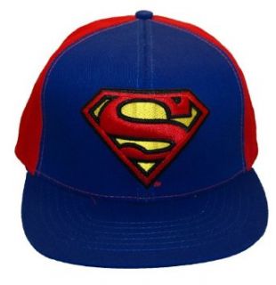 Superman S shield Snapback Hat Cap Clothing
