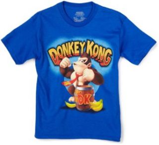 Nintendo Boys 8 20 Donkey Kong Short Sleeve T Shirt, Royal