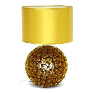 Medill Metallic Gold Modern Table Lamp
