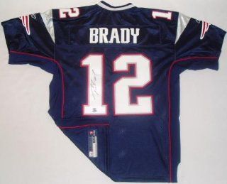 Tom Brady Autographed Uniform   Authentic Sports