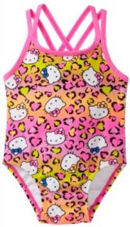 Hello Kitty Baby girls Infant Animal Print One Piece