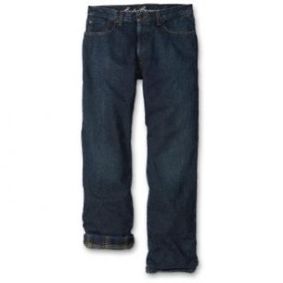 Eddie Bauer Relaxed Fit Flannel Lined Jeans, Overcast 42