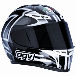 AGV GP Tech Seven Black/White/Black   Achat / Vente CASQUE AGV GP Tech