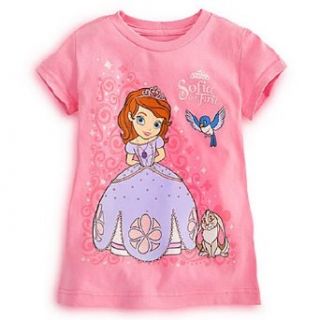    Sofia the First Tee   Size 2/3   Pink