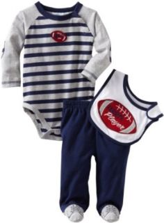 Kids Headquarters Baby Boys Newborn Stripes Bodysuit With