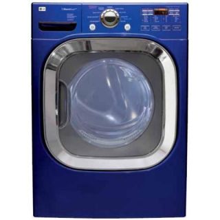 LG 7.4 cubic foot Front Panel Blue Gas Steam Dryer