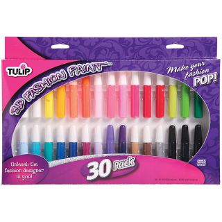 Tulip Puff Paint 3 D Quick dry Easy wash Fashion Paints Starter Kit
