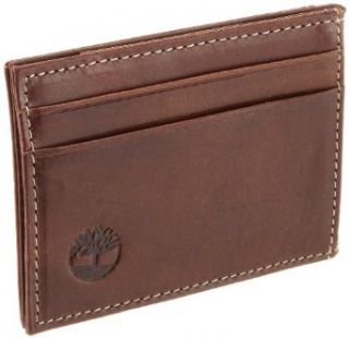Timberland Mens Hookset Flip Clip Wallet, Brown, One Size