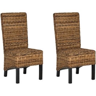 Pembrooke Natural Wicker Side Chairs (Set of 2)