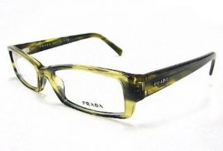 PRADA VPR 19L Eyeglasses VPR19L Green Shaded ZWZ 1O1