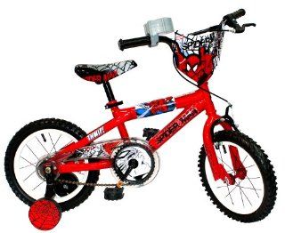 Spiderman 14 Inch Street Flyers Bike Bicycle with Rever