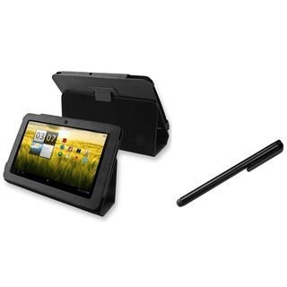 BasAcc Leather Case/ Black Stylus for Acer Iconia Tab A200