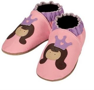 Robeez Princess Pink Soft Sole Baby Shoes 2   3 Years Old