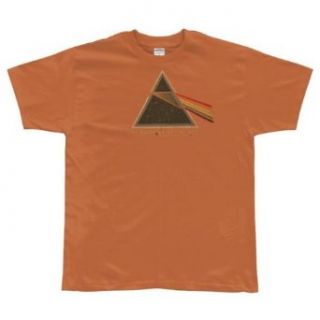 Pink Floyd   Dark Side Orange T Shirt Clothing