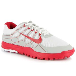 Nike Juniors Range Red/ White Golf Shoes