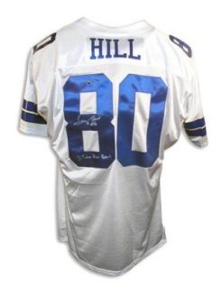 Tony Hill Autographed Dallas Cowboys White Throwback