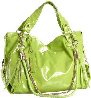 Miss Gustto Bonnie Satchel,Green,one size Shoes