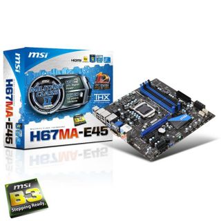 MSI H67MA E45 B3   Carte mère socket LGA 1155   Chipset Intel H67   4