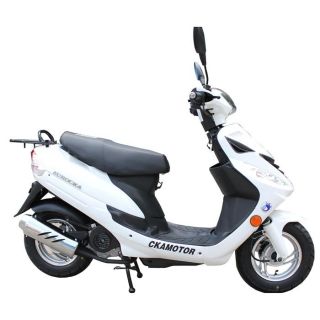 Scooter 50cc GTR C Blanc   Achat / Vente SCOOTER Scooter 50cc GTR C