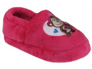 With Girly Monkey Toddler Girls Indoor Slipper Pink Combo 4/5 Shoes