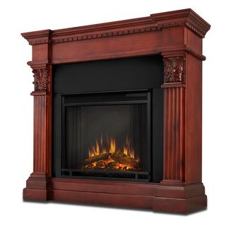 Real Flame Gabrielle Dark Mahogany Electric Fireplace