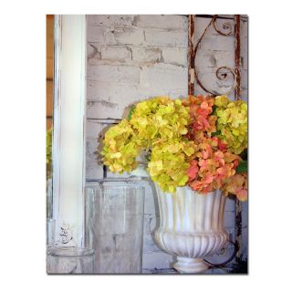 Patty Tuggle Shabby Chic Flowers Canvas Art