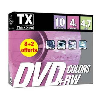 Tx DVDTX47B10+RWC   Achat / Vente CD   DVD   BLU RAY VIERGE Tx