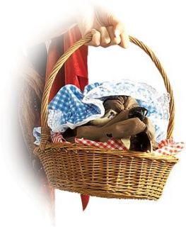 Wolf Head In A Basket Costume Accessory Clothing