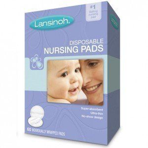 Lansinoh Disposable Nursing Pads   60 ct Baby