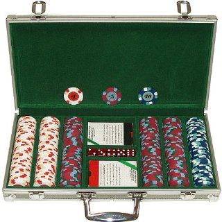 Paulson Tophat & Cane 300 Clay Poker Chips with Aluminum