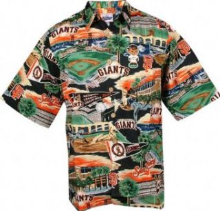 San Francisco Giants Hawaiian Shirt   Medium Clothing
