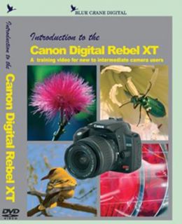 Canon Digital Rebel XT/ 350D Camera Training DVD