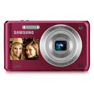 Samsung DV100 16.4MP Pink Dual View Digital Camera Today $114.99 5.0