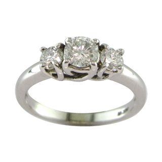 14k Gold 1ct TDW Certified Clarity enhanced Diamond Engagement Ring (G