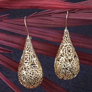 Gold Plated Glorious Earrings (India)