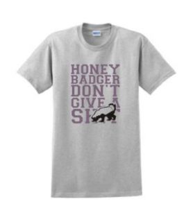 Funny Honey Badger Dont Give a Sht T shirt Humorous Tee