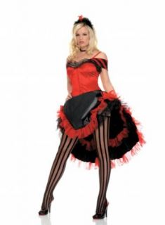 Halloween Costumes Can Can Dancer Costume   83229(BLACK