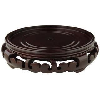 Wooden Carved Rosewood Pedestal Stand (China)