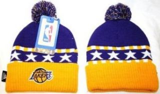 Lakers Cuff Knit Toddler Beanie Clothing