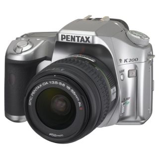 PENTAX K200D Silver+ Chargeur + 18/55 mm II  Refle   Achat / Vente